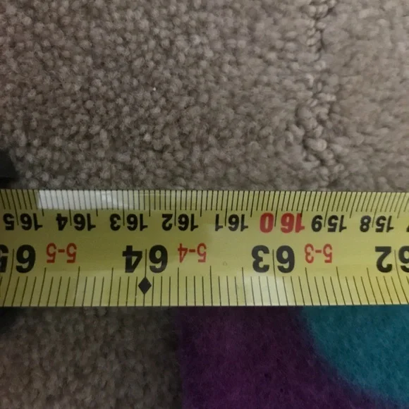 Multicolor Fleece (?) Piece - Picture 2 of 8